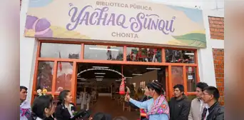 Inauguran la primera sede rural de la Biblioteca Nacional en Huancavelica, creada por y para la comunidad andina Inauguran la primera sede rural de la Biblioteca Nacional en Huancavelica, creada por y para la comunidad andina