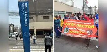 Metropolitano reabre estaciones en el Centro de Lima tras cierre temporal por paro nacional del Sutep Metropolitano reabre estaciones en el Centro de Lima tras cierre temporal por paro nacional del Sutep