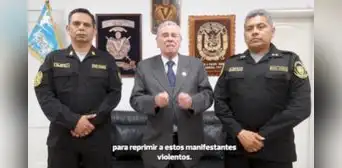 Fernando Rospigliosi y su amenaza a la Generación Z: "La policía tiene que reprimir a manifestantes violentos" Fernando Rospigliosi y su amenaza a la Generación Z: "La policía tiene que reprimir a manifestantes violentos"