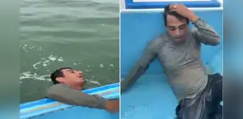Operativo de la Infantería de Marina logra rescatar con éxito a pescador en Boca de Puerto Pizarro, Tumbes