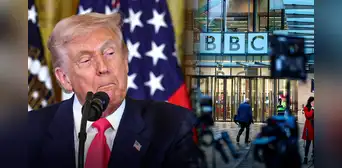La BBC pide disculpas a Trump por documental 'engañoso' sobre el asalto al Capitolio, pero se niega a pagar una compensación La BBC pide disculpas a Trump por documental 'engañoso' sobre el asalto al Capitolio, pero se niega a pagar una compensación