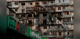Seis muertos y decenas de heridos tras un ataque masivo de Rusia con drones y misiles en territorio ucraniano