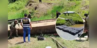Loreto: decomisan más de dos toneladas de droga en la frontera con Colombia