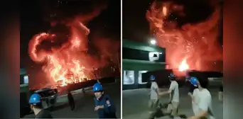 Trabajador de planta nuclear en Ezeiza capta los momentos de terror que vivió durante la explosión de la fábrica: "Corran"