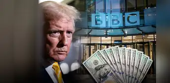 Trump demandará a la BBC pese a las disculpas por el error en documental 'engañoso': "Vamos a exigir US$5.000 millones"