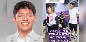 Stiven Franco de La Bella Luz causa furor al mostrar su entrenamiento vocal corriendo: "Talento de sobra" Stiven Franco de La Bella Luz causa furor al mostrar su entrenamiento vocal corriendo: "Talento de sobra"