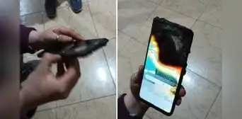 Mujer colombiana deja su celular cargando junto a su cabeza, explota y termina con el rostro desfigurado