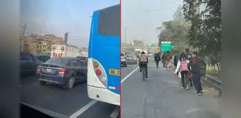 Intenso tráfico en Vía de Evitamiento: pasajeros quedan varados desde Santa Anita hasta Puente Nuevo por cierre parcial de la autopista