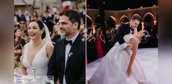 Natalia Salas comparte emotivas fotos de su boda religiosa con Sergio Coloma: "El mejor día de mi vida" Natalia Salas comparte emotivas fotos de su boda religiosa con Sergio Coloma: "El mejor día de mi vida"