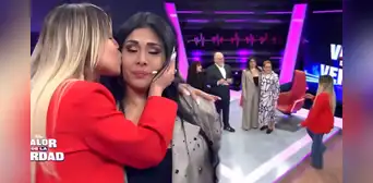 Hija de Yolanda Medina conmueve al aparecer en set de 'EVDLV' para abrazar a su madre tras de fuertes revelaciones: "Es una guerrera"