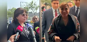 Delia Espinoza rechaza comparación con Patricia Benavides: "No se puede igualar la situación, estaba destituida" Delia Espinoza rechaza comparación con Patricia Benavides: "No se puede igualar la situación, estaba destituida"