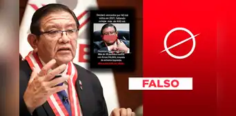 Es falso que Salas Arenas declarara ganador a Castillo en las elecciones generales de 2021, cuando aún faltaban contabilizar más de 400 mil votos Es falso que Salas Arenas declarara ganador a Castillo en las elecciones generales de 2021, cuando aún faltaban contabilizar más de 400 mil votos