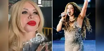 Susy Díaz asegura que producción de Shakira no la dejó caminar al lado de la cantante colombiana en el concierto: "Me dijeron 'atrás'" Susy Díaz asegura que producción de Shakira no la dejó caminar al lado de la cantante colombiana en el concierto: "Me dijeron 'atrás'"