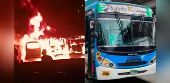 Incendian 5 buses de la empresa Pegasso Express en cochera de Puente Piedra: choferes suspenden operaciones