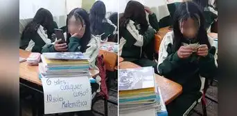 Escolar peruana cobra por prestar sus cuadernos y usuarios reaccionan: “Mente emprendedora”