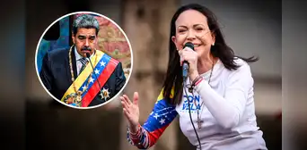 María Corina Machado apunta contra el régimen de Maduro y afirma que pronto acabará su "oscura era de opresión" en Venezuela