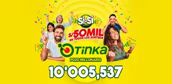 Sorteo de La Tinka hoy, EN VIVO, miércoles 19 de noviembre de 2025: premios, jugada ganadora y Pozo Millonario Sorteo de La Tinka hoy, EN VIVO, miércoles 19 de noviembre de 2025: premios, jugada ganadora y Pozo Millonario