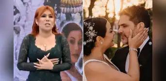 Magaly se rinde ante el amor de Natalia Salas y Sergio Coloma en el día de su boda: "Una gran celebración de la vida"