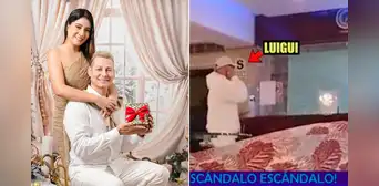 Esposa de Luigui Carbajal lo defiende tras ser ampayado ingresando a hotel sin ella: “Está con la misma polera” Esposa de Luigui Carbajal lo defiende tras ser ampayado ingresando a hotel sin ella: “Está con la misma polera”
