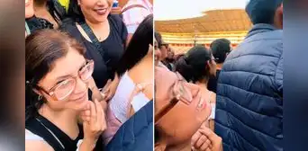 Joven peruana gastó S/800 para ver de cerca el concierto de Shakira, pero no lo logró por su estatura: "Mis ahorros" Joven peruana gastó S/800 para ver de cerca el concierto de Shakira, pero no lo logró por su estatura: "Mis ahorros"