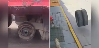 Padre de familia queda en UCI tras ser atropellado por llanta de tráiler que se desprendió en Ayacucho: familia pide traslado