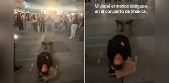 Captan a hombre durmiendo en pleno concierto de Shakira y redes estallan: "Su dinero, sus planes" Captan a hombre durmiendo en pleno concierto de Shakira y redes estallan: "Su dinero, sus planes"