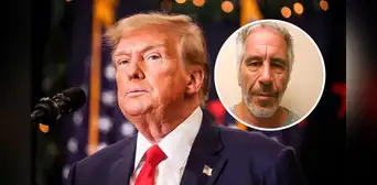 Donald Trump dijo que firmó la ley "para divulgar los archivos de Epstein"