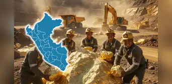 ¿Dónde se ubican las 10 minas de oro más importantes del Perú? Una región tiene 5 yacimientos