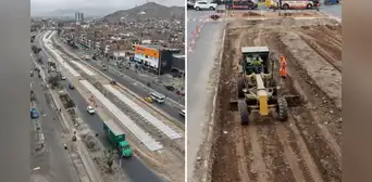 Así avanza la primera etapa del nuevo corredor vial del Metropolitano en Vía Expresa Norte: obra llega al 30% Así avanza la primera etapa del nuevo corredor vial del Metropolitano en Vía Expresa Norte: obra llega al 30%