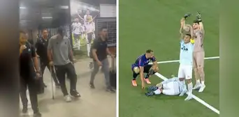 Erick Noriega sufre preocupante lesión y podría perderse el Brasileirao: tuvo que retirarse con una férula Erick Noriega sufre preocupante lesión y podría perderse el Brasileirao: tuvo que retirarse con una férula