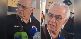 Jorge Fossati furioso por cuestionamientos tras la goleada de Los Chankas a Universitario: “Anda a hablar de la derrota con otro" Jorge Fossati furioso por cuestionamientos tras la goleada de Los Chankas a Universitario: “Anda a hablar de la derrota con otro"