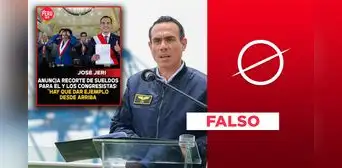 José Jerí no anunció que recortará su sueldo y el de los congresistas durante su mandato José Jerí no anunció que recortará su sueldo y el de los congresistas durante su mandato
