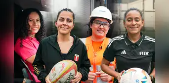 La árbitra FIFA, la jugadora de rugby y otras mujeres que rompen estereotipos y abren camino La árbitra FIFA, la jugadora de rugby y otras mujeres que rompen estereotipos y abren camino