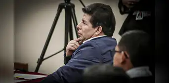 Pedro Castillo es condenado a 11 años y 5 meses de prisión por el delito de conspiración para la rebelión Pedro Castillo es condenado a 11 años y 5 meses de prisión por el delito de conspiración para la rebelión
