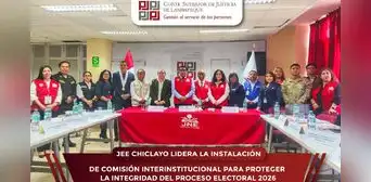 JEE Chiclayo lidera la instalación de comisión interinstitucional para proteger la integridad del proceso electoral 2026 JEE Chiclayo lidera la instalación de comisión interinstitucional para proteger la integridad del proceso electoral 2026