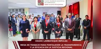 ODANC Lambayeque impulsa mesa de trabajo para fortalecer la transparencia y la eficacia en la justicia regional ODANC Lambayeque impulsa mesa de trabajo para fortalecer la transparencia y la eficacia en la justicia regional