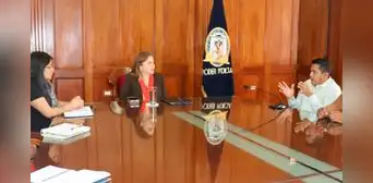 Presidenta Cecilia León realiza gestiones para implementación de Nuevo Juzgado en San Pedro de Lloc Presidenta Cecilia León realiza gestiones para implementación de Nuevo Juzgado en San Pedro de Lloc