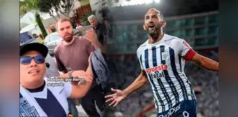 Ibai Llanos sorprende al pedirle a Hernán Barcos que no deje Alianza Lima tras pedido de hincha: ''¡Quédate!'' Ibai Llanos sorprende al pedirle a Hernán Barcos que no deje Alianza Lima tras pedido de hincha: ''¡Quédate!''
