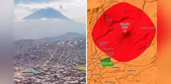 Alerta en Arequipa: miles de personas expuestas ante una posible erupción del volcán Misti, según el IGP Alerta en Arequipa: miles de personas expuestas ante una posible erupción del volcán Misti, según el IGP