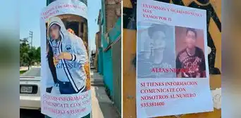 Aparecen afiches con rostros de presuntos extorsionadores en postes de SJL: "Sicariato nunca más"