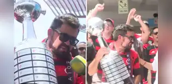 Médico hincha del Flamengo postergó citas programadas a sus pacientes para viajar al Perú y ver final de la Copa Libertadores: "Dejé mi clínica"