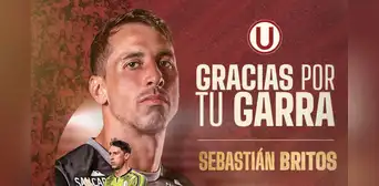 Sebastián Britos es la primera baja de Universitario tras el tricampeonato y deja el arco libre para el regreso de Diego Romero Sebastián Britos es la primera baja de Universitario tras el tricampeonato y deja el arco libre para el regreso de Diego Romero