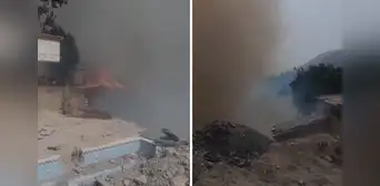 Fuerte incendio afecta club campestre El Remanso en Chosica: al menos cuatro unidades atienden siniestro