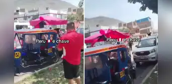 Vendedor peruano sorprender al usar portugués en su bocina para captar a clientes brasileños y redes estallan: "Aquí hablamos todos los idiomas" Vendedor peruano sorprender al usar portugués en su bocina para captar a clientes brasileños y redes estallan: "Aquí hablamos todos los idiomas"
