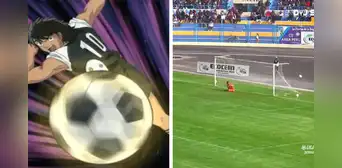 ¡A lo Super Campeones! Jugador de ANBA Perú rompió la red con potente golazo en partido por el ascenso a la Liga 2