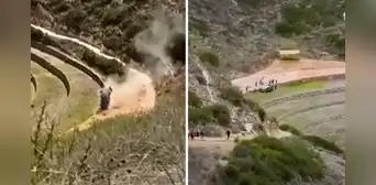Auto da vueltas de campana y cae en Moray, Patrimonio Cultural de la Nación en Cusco: activan alerta por daños al complejo arqueológico inca Auto da vueltas de campana y cae en Moray, Patrimonio Cultural de la Nación en Cusco: activan alerta por daños al complejo arqueológico inca