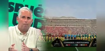 Diego Rebagliati cuestionó duramente la final de la Copa Libertadores en el Estadio Monumental: "El punto más bajo fue el partido"