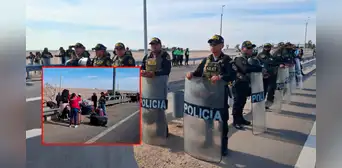 Migrantes en Tacna ingresaron a complejo fronterizo peruano burlando seguridad Migrantes en Tacna ingresaron a complejo fronterizo peruano burlando seguridad
