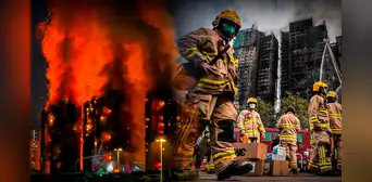 Detienen 14 sospechosos que habrían causado el peor incendio en la historia de Hong Kong: siniestro suma 151 muertos Detienen 14 sospechosos que habrían causado el peor incendio en la historia de Hong Kong: siniestro suma 151 muertos