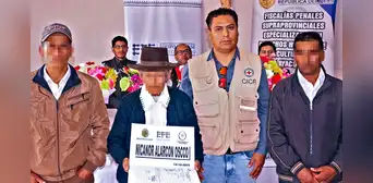 Cuatro víctimas de terroristas y militares durante la violencia política fueron entregadas a sus familiares Cuatro víctimas de terroristas y militares durante la violencia política fueron entregadas a sus familiares